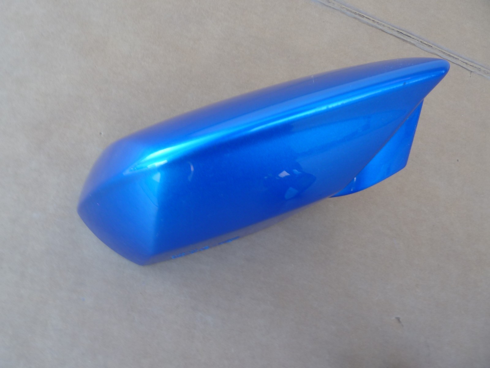 Lamborghini Huracan Right Door Side View Mirror Covers Passengers Blue OEM