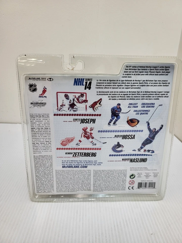 Figura McFarlane NHL 2007 Markus Naslund Vancouver Canucks Serie 14 Foto 2 de 2