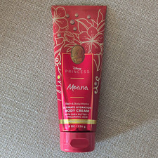 Bath  Body Works Disney Princesses Moana Body Cream Shea  Hyaluronic 8 oz