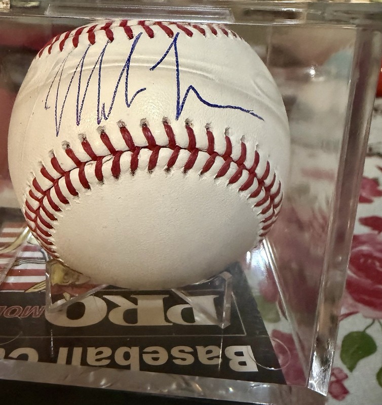 Mike Tyson & Evander Holyfield Dual Autographed MLB Baseball - Beckett Certified