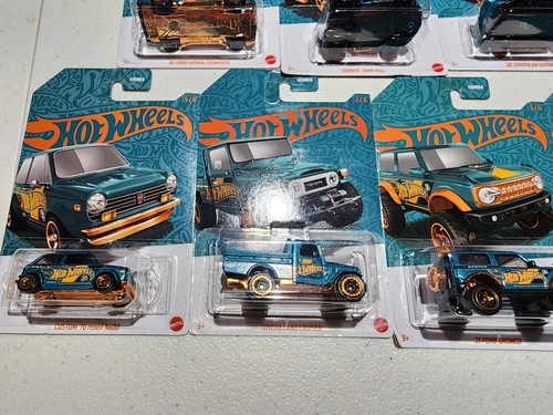 Hot Wheels 56th Anniversary Pearl & Chrome All 7 - Picture 3 of 9