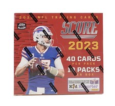 2023 Score Football Hobby Box 4 Autographs 🔥 FREE SHIP