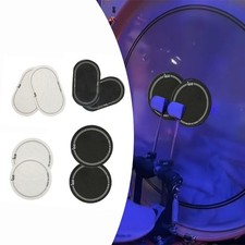 Bass Drum Pedal Bass Drum Pedal 2 PCS Bass Drum Patch Drumhead Kick Pad