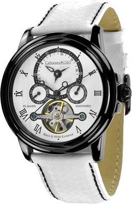 Calvaneo 1583 Evidence ''Concept White''  Herrenuhr Automatikuhr