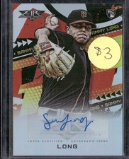 2022 Topps Fire #FA-SL Sammy Long Autographs