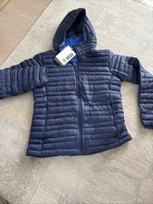 Stio Women’s Pinion Down Hooded Jacket Size Medium Mountain Shadow