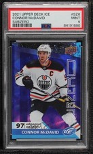 2021-22 Upper Deck Ice Sub Zero Connor McDavid #SZ-6 PSA 9 MINT 14hk