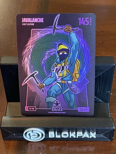 2024 Bo Jackson Battle Arena Javalanche Hex Battlefoil SP Rare 145 power