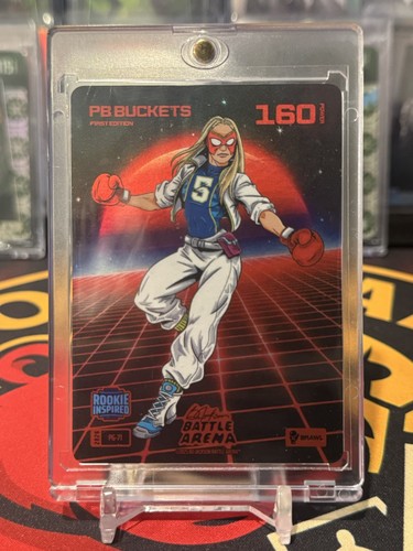 Bo Jackson Battle Arena `PB Buckets` Paige Bueckers Power Glove Battlefoil SSP