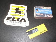 Bundeswehr Continental Reifen ELIA tuning AG Streichhölzer Zündhölzer Schachtel