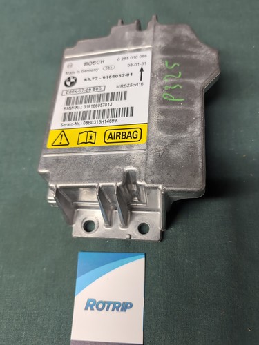 BMW E81 E87 E90 E91 AIRBAGSTEUERGERÄT CRASHMODUL ECU #9166057-01 0285010066