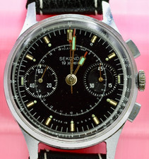 Cronografo Vintage Sekonda / Strela - Movimento Ruota a Colonna Poljot 3017 - URSS