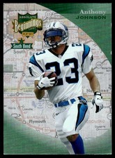 1997 Absolute Anthony Johnson Carolina Panthers #23 18897