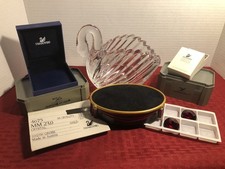SWAROVSKI DISPLAYS*TABLE, COUNTER TOP DISPLAYS & CRYSTALS*VERY NICE