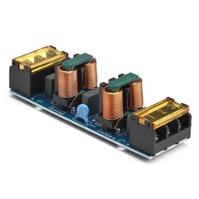 Power Filter EMI High Frequency Two-stage Power low-pass Filter Board 6A / 25A