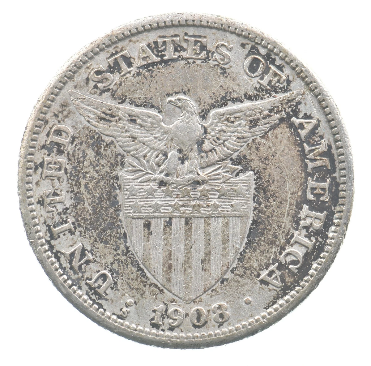 1908 年菲律宾硬币| eBay