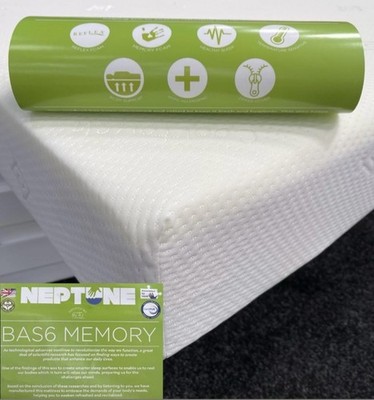 Cool Max Single Memory Foam Matratze - abnehmbarer Bezug - umweltfreundlicher Schaumstoff