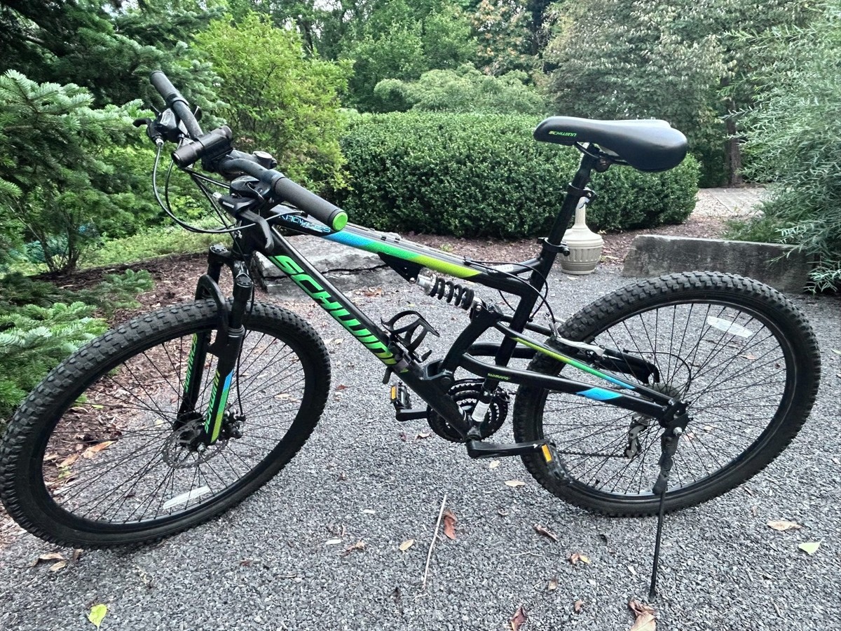 Full Suspension Mountain Bike 29 Inch Schwinn Bicycle Dual