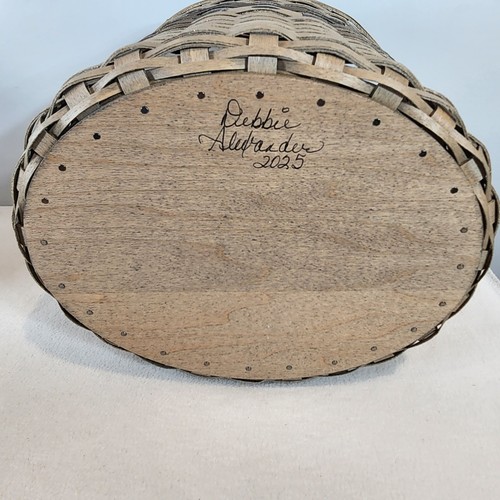 2025 Longaberger Like/Dresden & Company Lg. Raccoon Face "Littles" Childs Basket - Picture 8 of 11