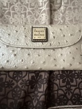 Rooney And Bourke Ostrich Continental Wallet