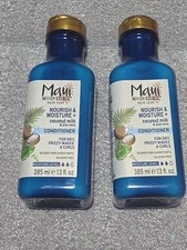 Maui Moisture Nourish  Moisture Conditioner Coconut Lot Of 2 13 fl oz Bottles
