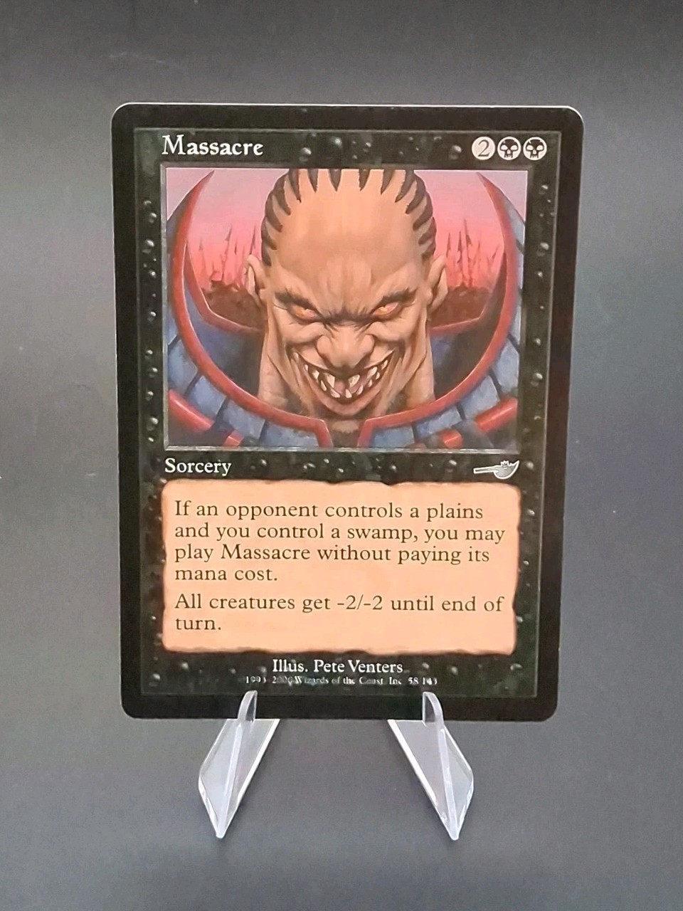 Massacre Nemesis MTG Regular Lightly Played