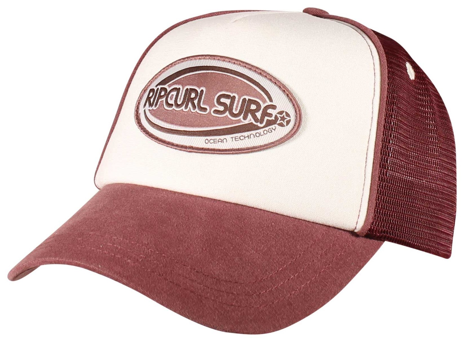 Rip Curl Mixed Revival Womens Trucker Hat - Maroon - New 5290₽