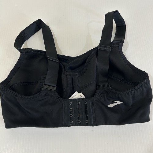 Reggiseno sportivo Brooks nero incarnato stile ferretto cinturino convertibile 350067 taglia 32E - Foto 3 di 14
