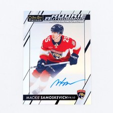 2023-24 O-Pee-Chee Platinum Rookie Autographs Rainbow #RMS Mackie Samoskevich