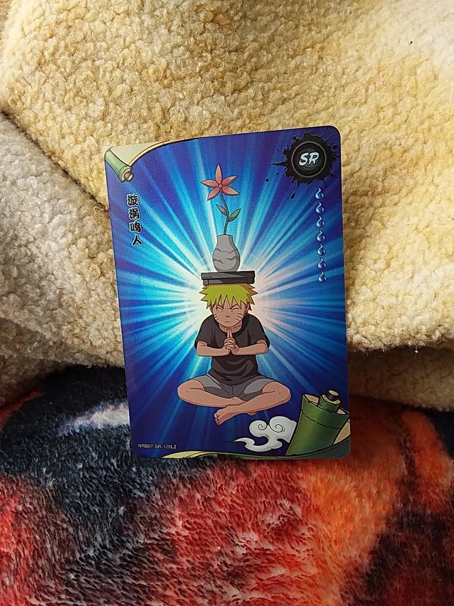 Kayou Trading Card Naruto Uzumaki Super Rare Card Number NRB07-SR