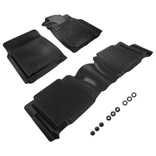 Waterproof Floor Mats For Toyota Tundra Double Cab 2007-2011 Black Car Carpet