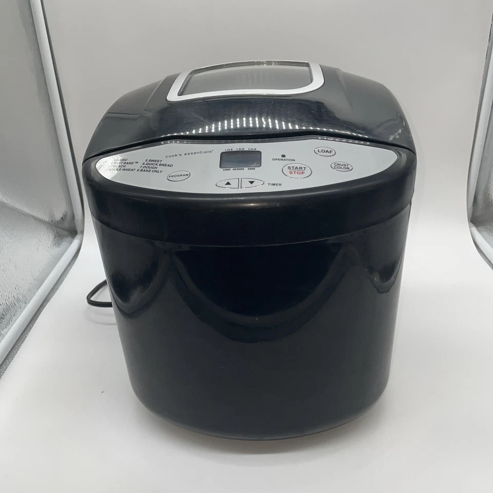 cooks essentials bread maker cetr520b, Used Works Great - Image 2 of 4