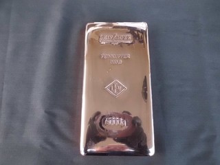 Lingotes de cobre 5 kg 5000 g cobre fino 999 9 Leipzig procesamiento de metales preciosos LEV