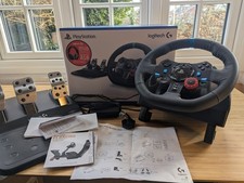 Logitech G29 Driving Force Gaming Steering Wheel & Pedals In Box Great Condition