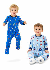 Carter's Toddler Boys' 2 Piece 100 Snug-Fit Cotton Footed Pajamas 5T