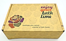 INTEYE Organic Bath Bombs 6-Handmade Bubble Bath Bomb Gift Set NEW