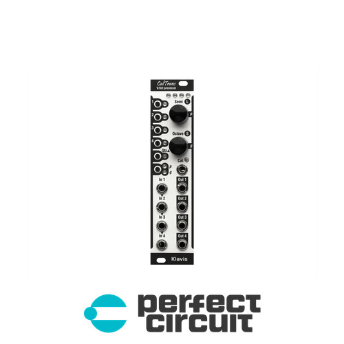 Klavis CalTrans Calibrator + Transposer Silver EURORACK NEW PERFECT CIRCUIT