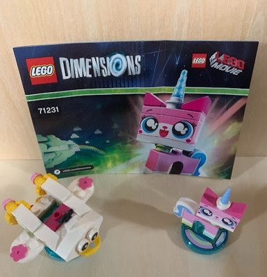   LEGO Dimensions 71232 Unikitty Uni kitty Fun Pack PS4 Playstation Complete