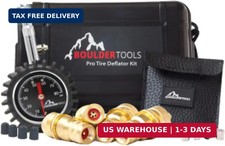 Boulder Tools Automatic Tire Deflator Kit - Adjustable 0-80 Psi Air Down Tire De Boulder Tools Automatic Tire Deflator Kit - Adjustable 0-80 Psi Air Down Tire De