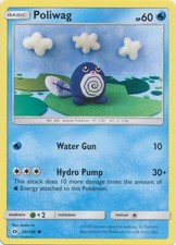 Poliwag - 30/149 - Common (Lp) Sun and Moon Base Set - Water Pokémon on eBay