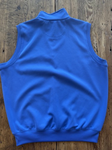 F&G Tech Fairway Greene Vest Golf Performance 1/4 Zip Pullover US Open Merion - Picture 9 of 9