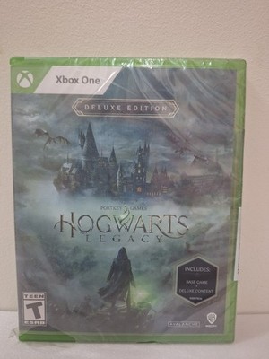 Hogwarts Legacy Deluxe Edition Portkey Games - Xbox One Brand New & Sealed