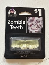 Halloween Zombie Teeth Costume Accessory Brand New