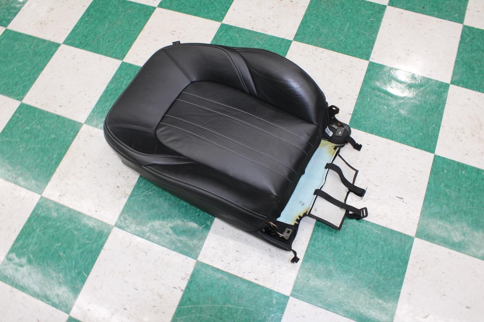 ⚠️NOTE⚠️ 14-17 Ghibli Black Leather Front Driver Side LH LF Seat Upper Cushion