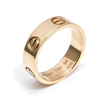 Cartier LOVE Classic Ring K18PG Pink Gold Size 54 US 7 EU 54 Used