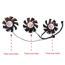 Graphics Card Fan CF-12815S for INNO3D RTX2070S 2080 2080S 2080ti GAMING