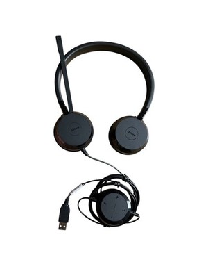 Jabra Evolve 20 UC USB Wired Stereo Headset Noise-Cancelling Mic 4999-829-209