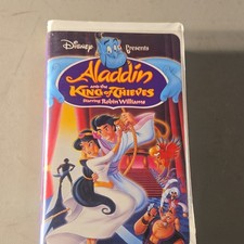 Disney Aladdin and the King of Thieves VHS 1996 G NTSC Robin Williams