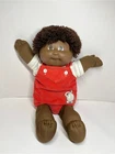 Vintage Cabbage Patch Kids CPK 1982 Doll African American Boy Yarn Hair Coleco