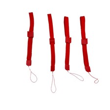 Red Wrist Strap For Nintendo Wii Controller 4 Pack NEW 